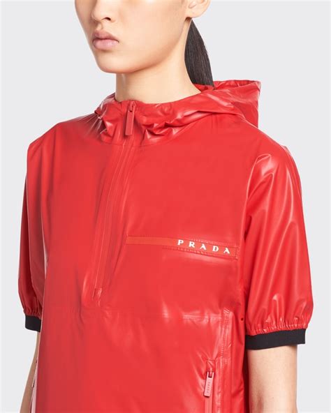 prada nylon anorak|Prada Re.